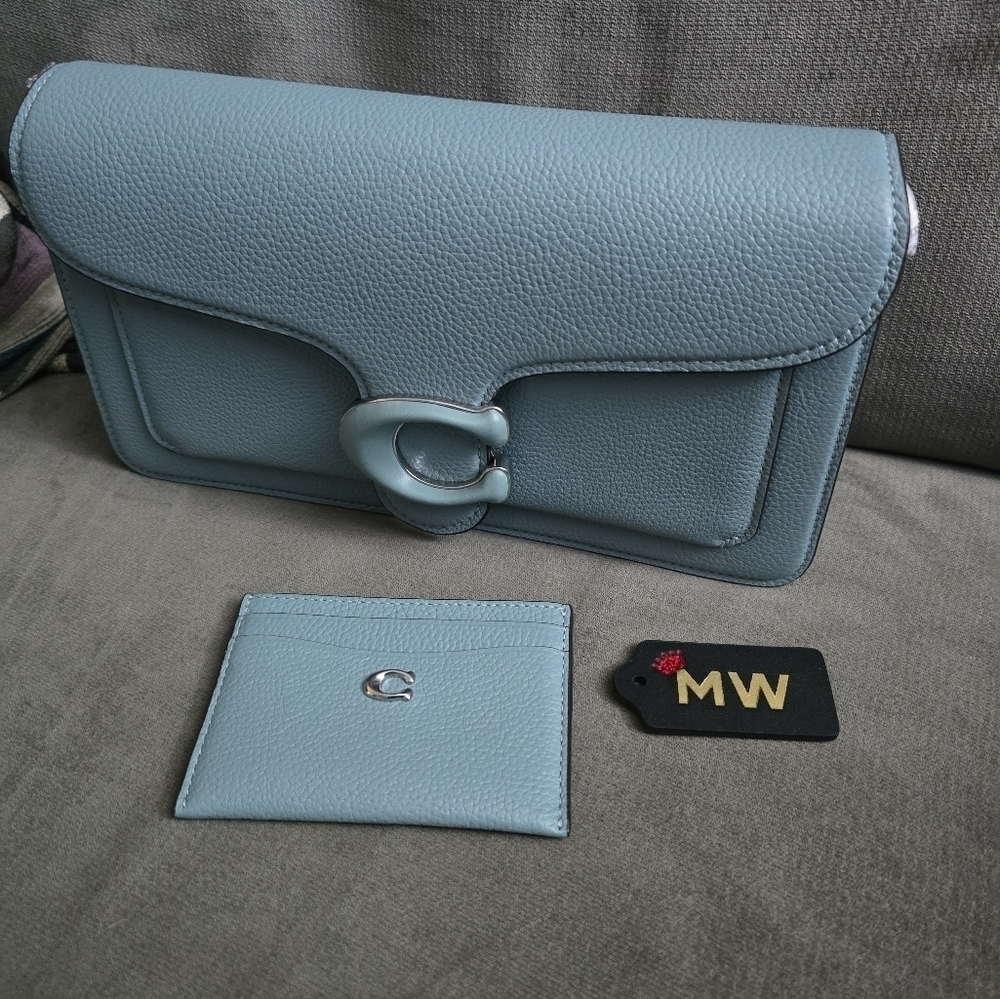 Coach Blue Shoulder Bag